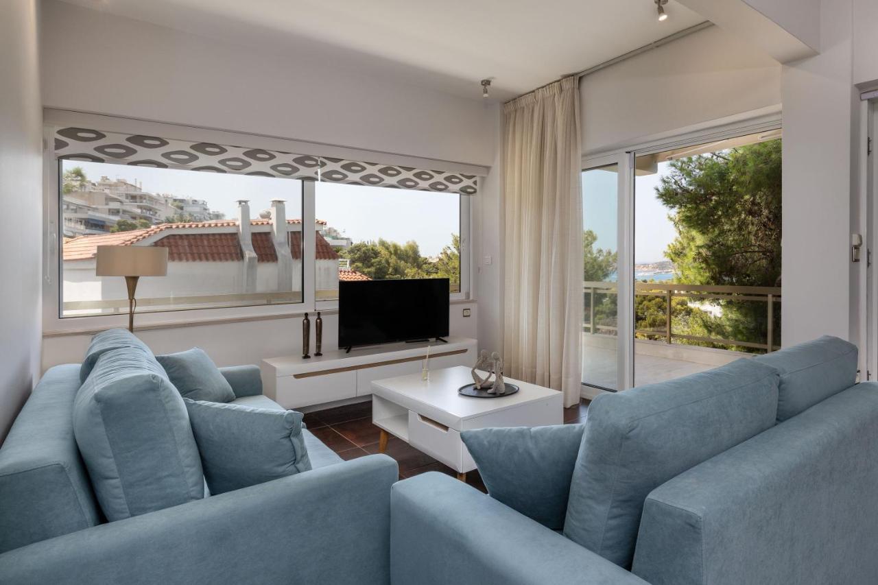 Relux Sea View 2 Bedroom Apartment By Blupine Athena Bagian luar foto