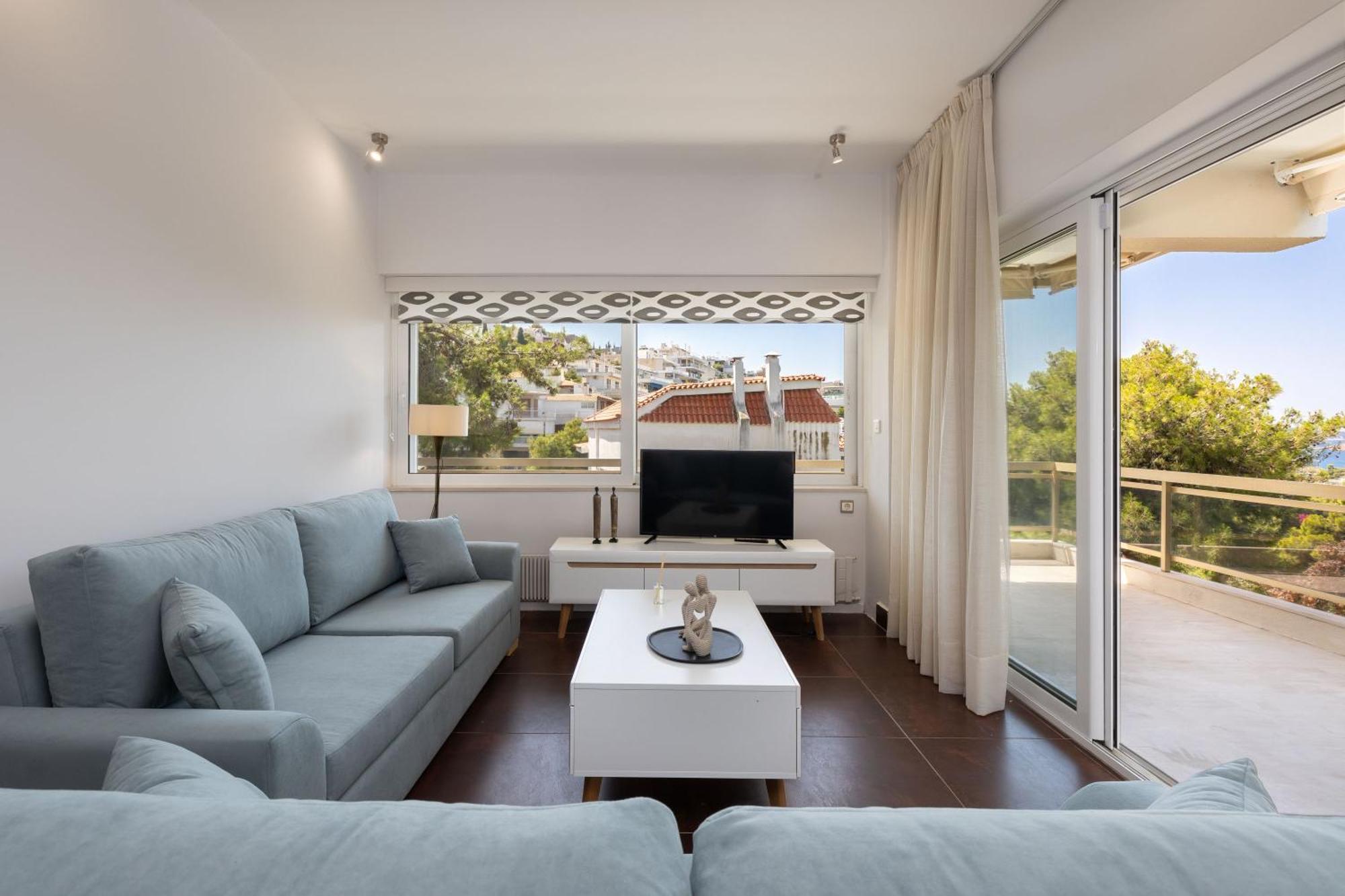 Relux Sea View 2 Bedroom Apartment By Blupine Athena Bagian luar foto